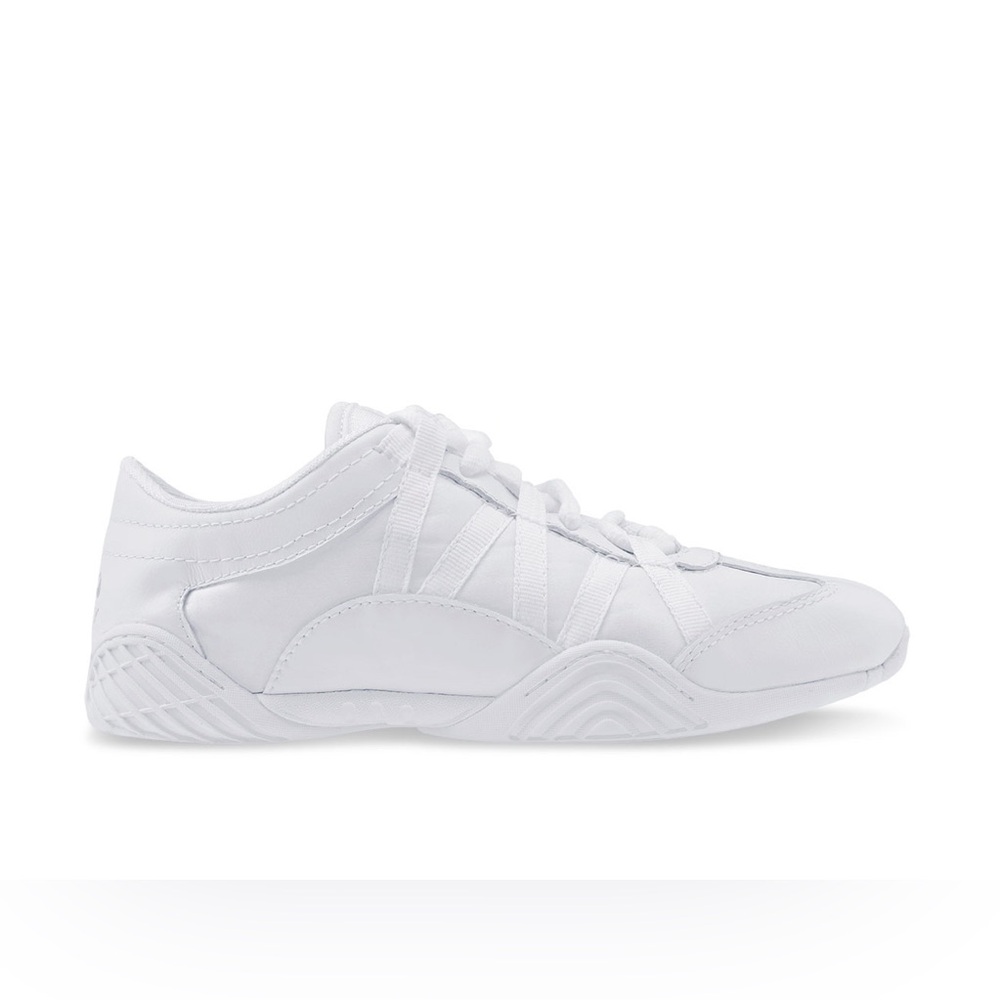 Nfinity Evolution Leather/Sateen White Cheer Shoe… - image 1